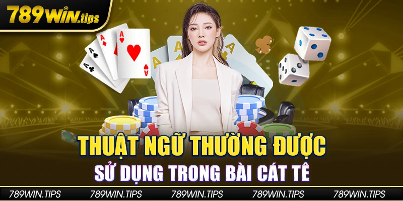 Thuật ngữ thường được cao thủ sử dụng trong bài cát tê